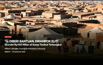 DIBERI BANTUAN, DIRAMPOK ELIT! Skandal Rp100 Miliar di Kamp Tindouf Terbongkar, Wilson Lalengke: Pulangkan Rakyatnya Sekarang!