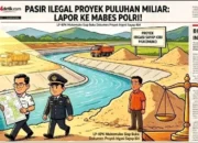 “DI ATAS HUKUM?” Pasir Ilegal Mengalir Terus di Proyek Irigasi Mukomuko Puluhan Miliar, LP-KPK Siap Lapor Langsung ke Mabes Polri!